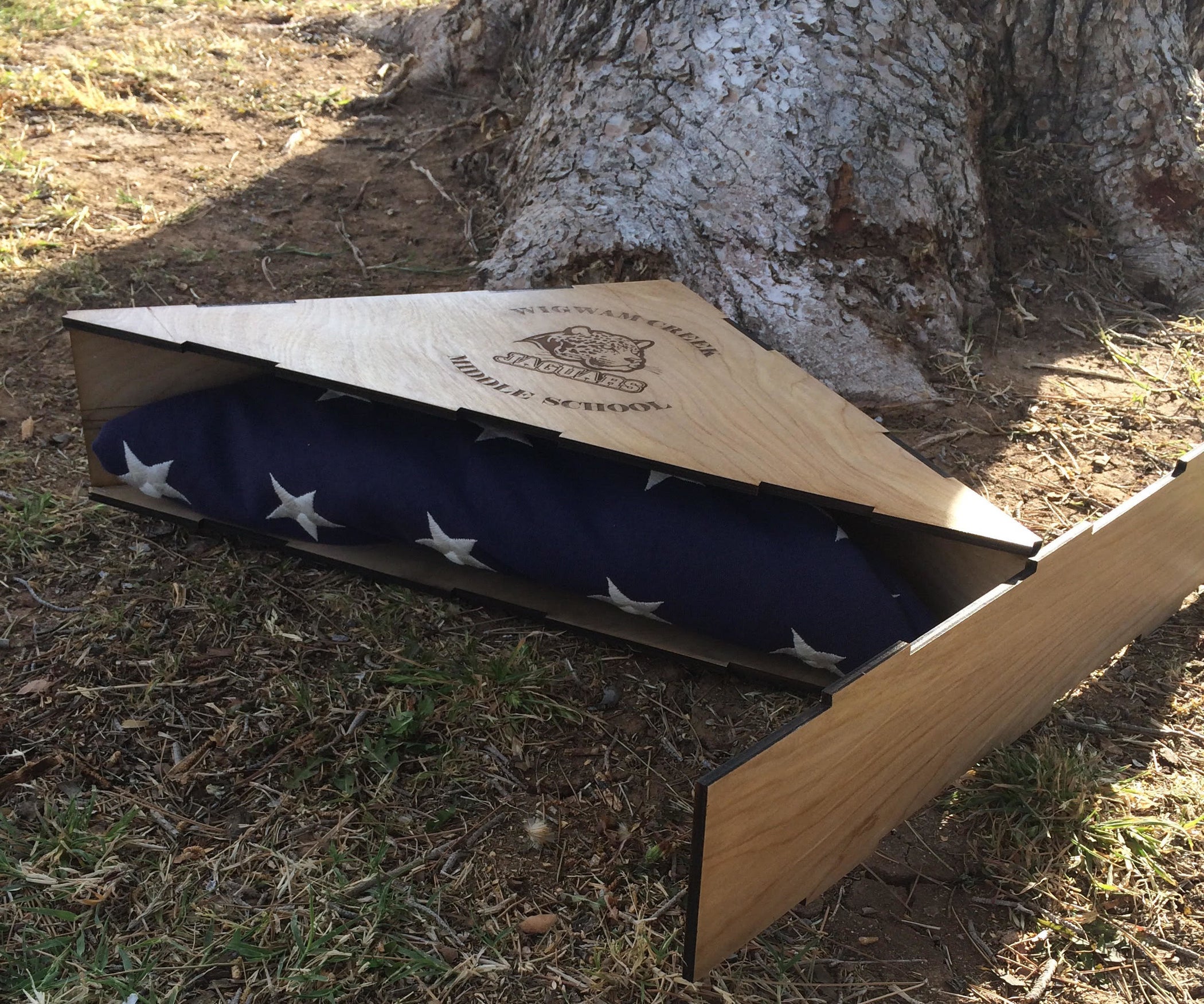 Custom Designed Flag Burial Case 7 Steps Instructables