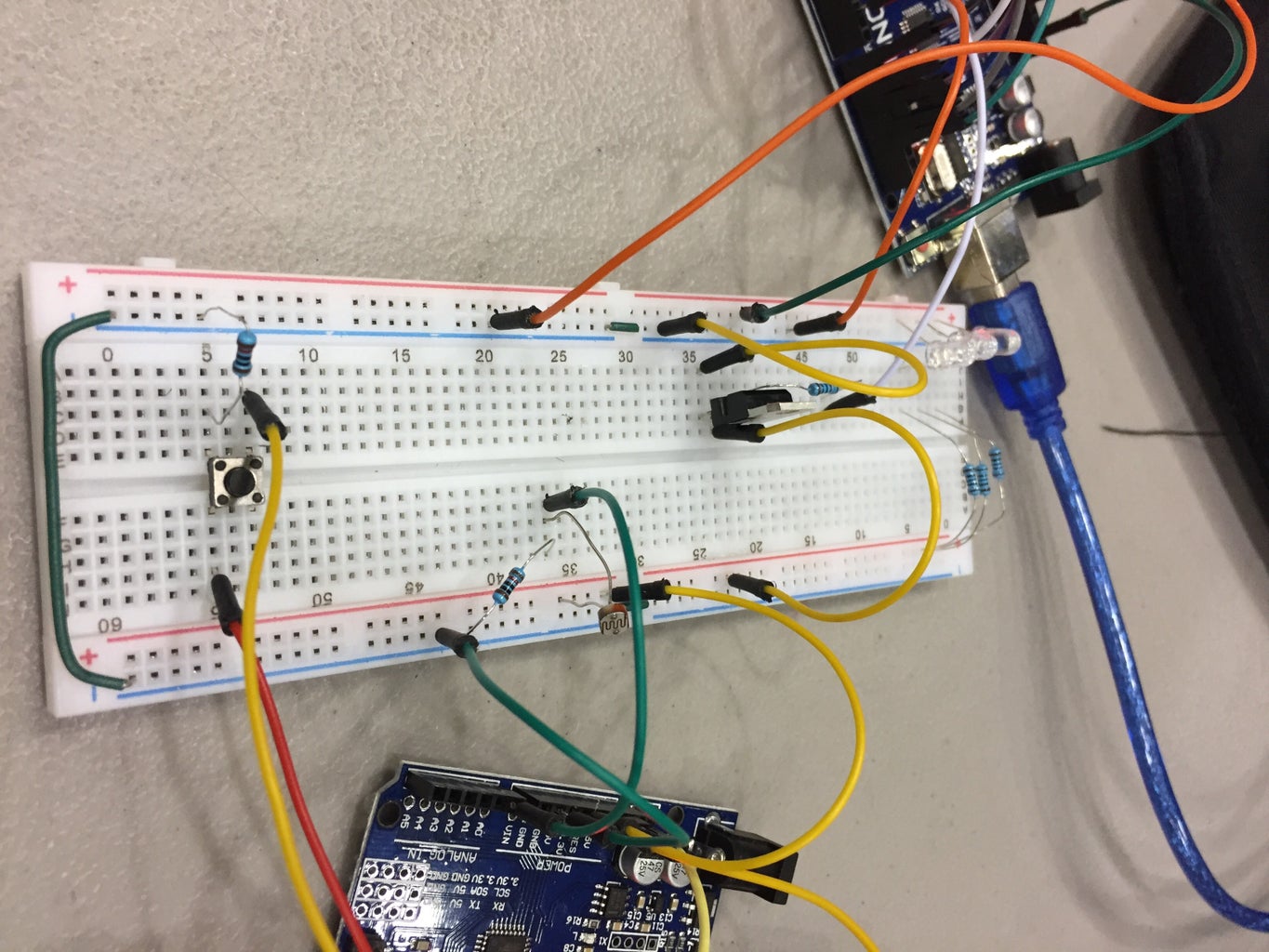 Wireless Arduino Light-Matching LED Lamp Using Photoresistor : 4 Steps ...