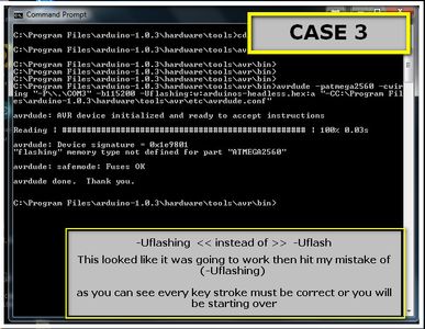 ERROR --  It Happens a Lot Using "COMMAND PROMPT" - for Me at Least
