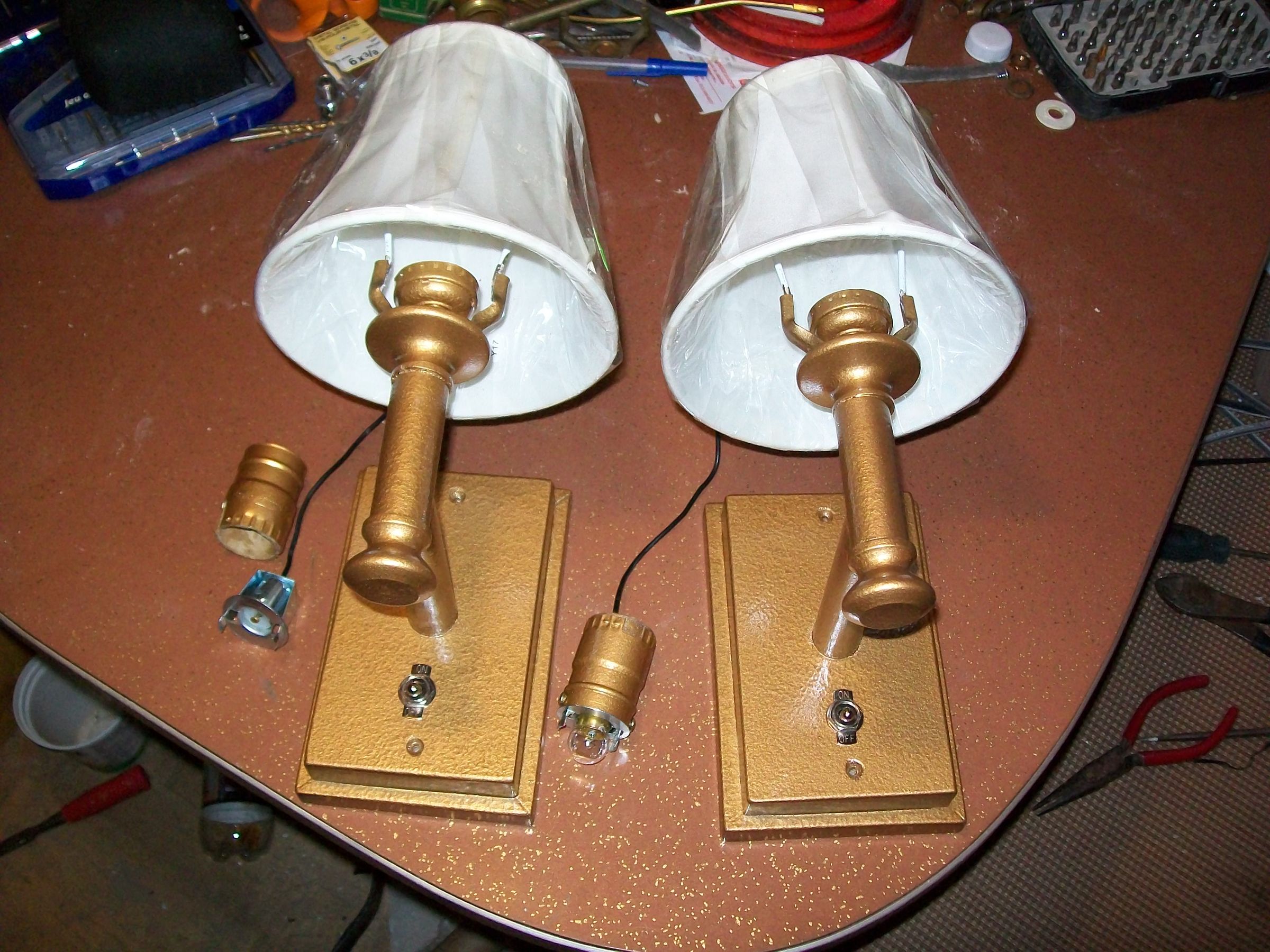 RV Wall Sconces 12 Volt Instructables