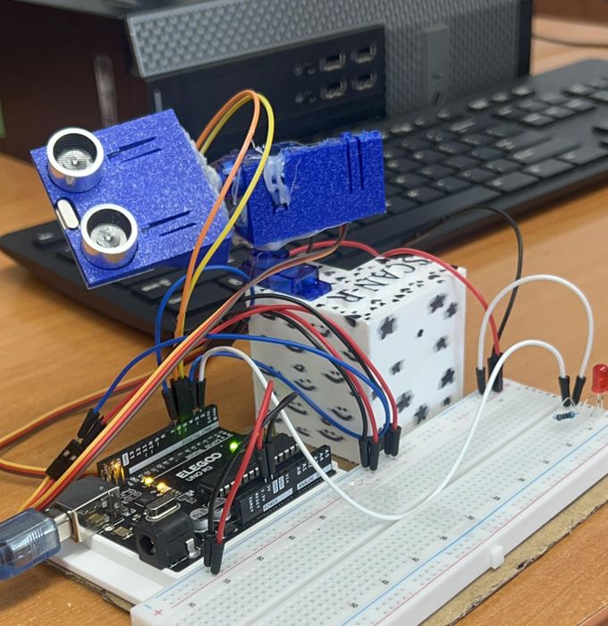 Automatic Target Tracking Arduino AI-Powered Arduino Radar Tracker : 7 Steps - Instructables