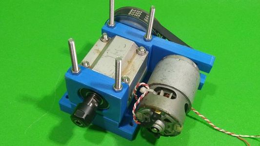 Homemade Spindle CNC and Z Axis Slide CNC Machine