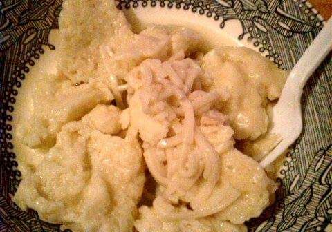 Homemade Dumplings With Chicken Noodles Soup