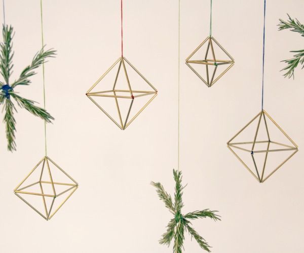 Make Brass Himmeli Ornaments