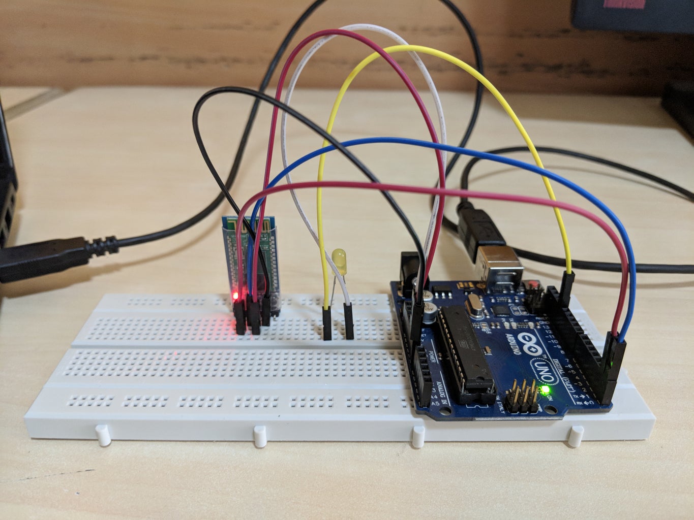 Control LEDs With Your Android | Arduino-Bluetooth Module : 5 Steps ...