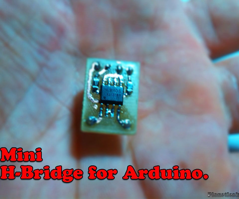DIY Mini H-Bridge for Arduino