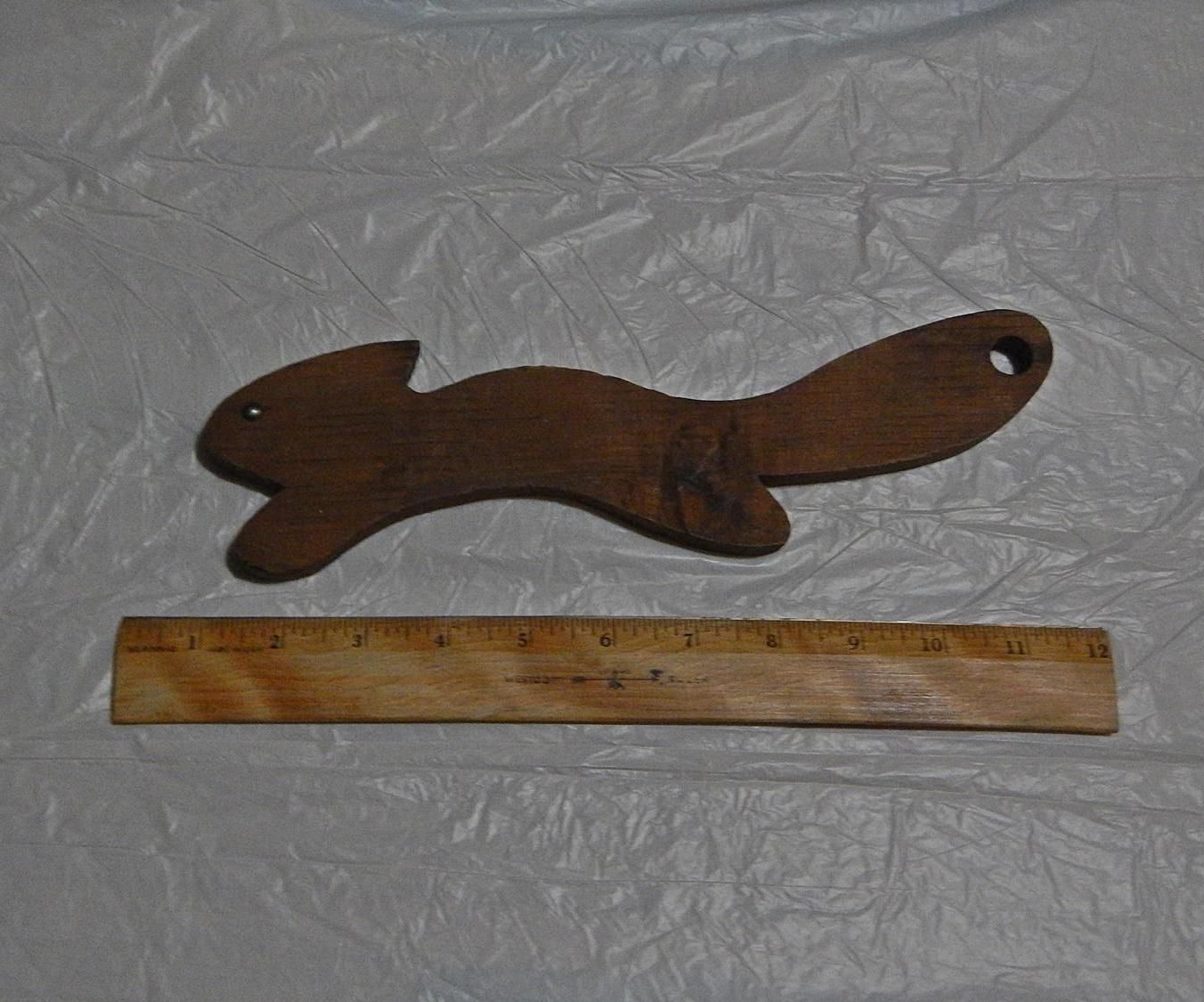 Wooden Squirrel Oven-Rack Pusher
