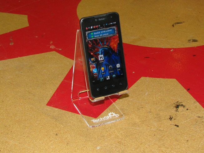MAKE a LASER CUT ACRYLIC SMART PHONE STAND