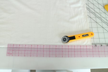 Mark and Cut T-shirt Pattern Pieces