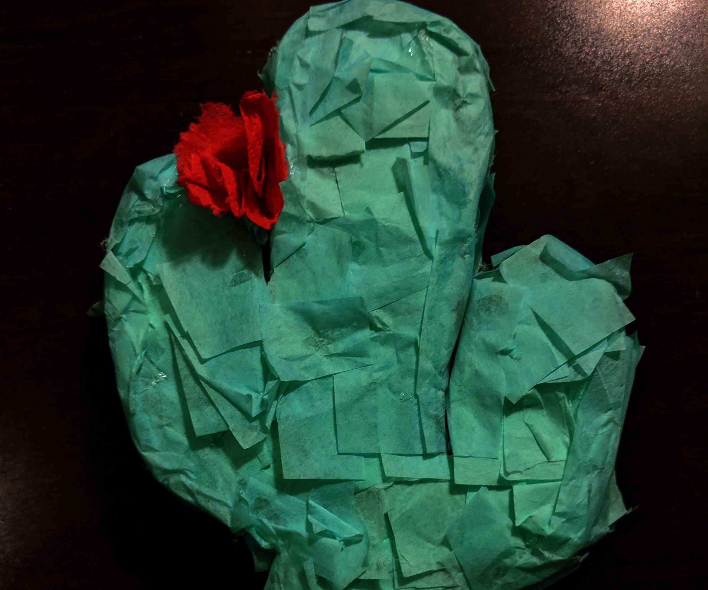 Cardboard Cactus Pinata