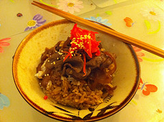 Gyudon Japanese beef rice