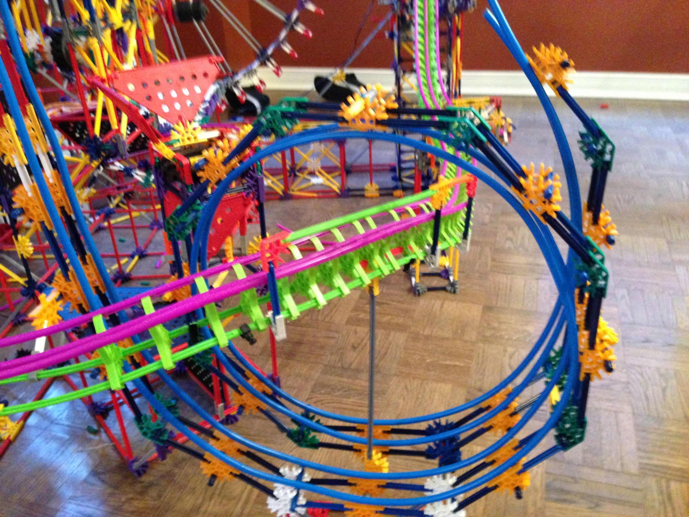 Olympus the Third - K'nex Ball Machine