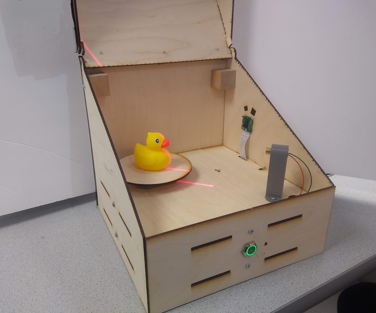 Raspberry Pi Laser Scanner