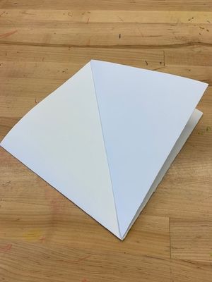 TRIANGLE BOOK From One Sheet of Paper : 7 Steps - Instructables