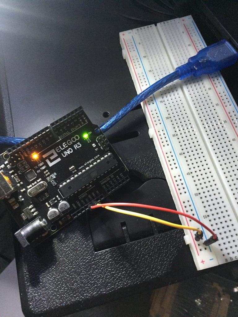 Connect Jumper Wires to Breadboard