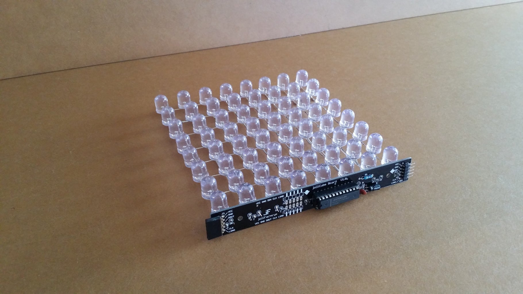 Large 8x8 LED Matrix Display : 8 Steps (with Pictures) Circuit Diagram