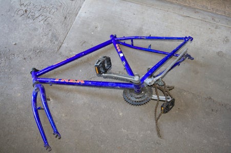 Cut Up an Old Bicycle