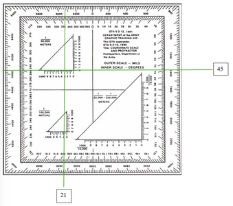 Adjust the Protractor Along the Latitudinal Line