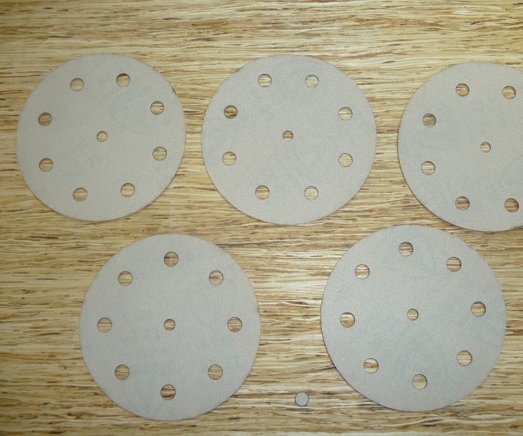 Laser Cut Your Own 5" Festool Sanding Discs