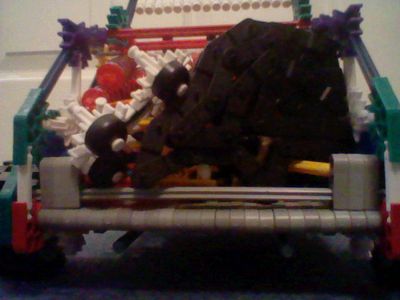 Knex Car With Large Trunk Space.
