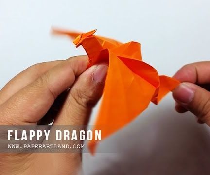 Action Origami - Flapping Dragon 
