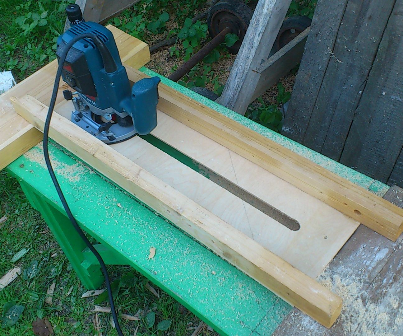 Planing Sled From Scrap for Half an Hour