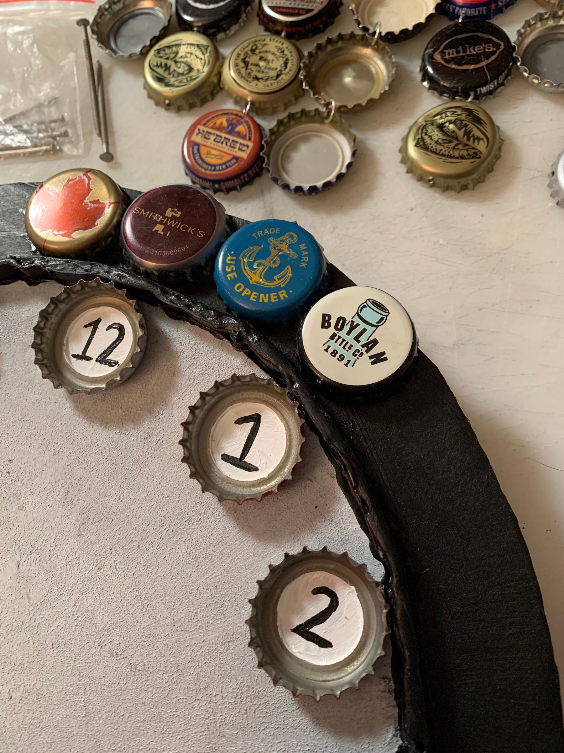 Bottle Cap Clock 9 Steps (with Pictures) Instructables