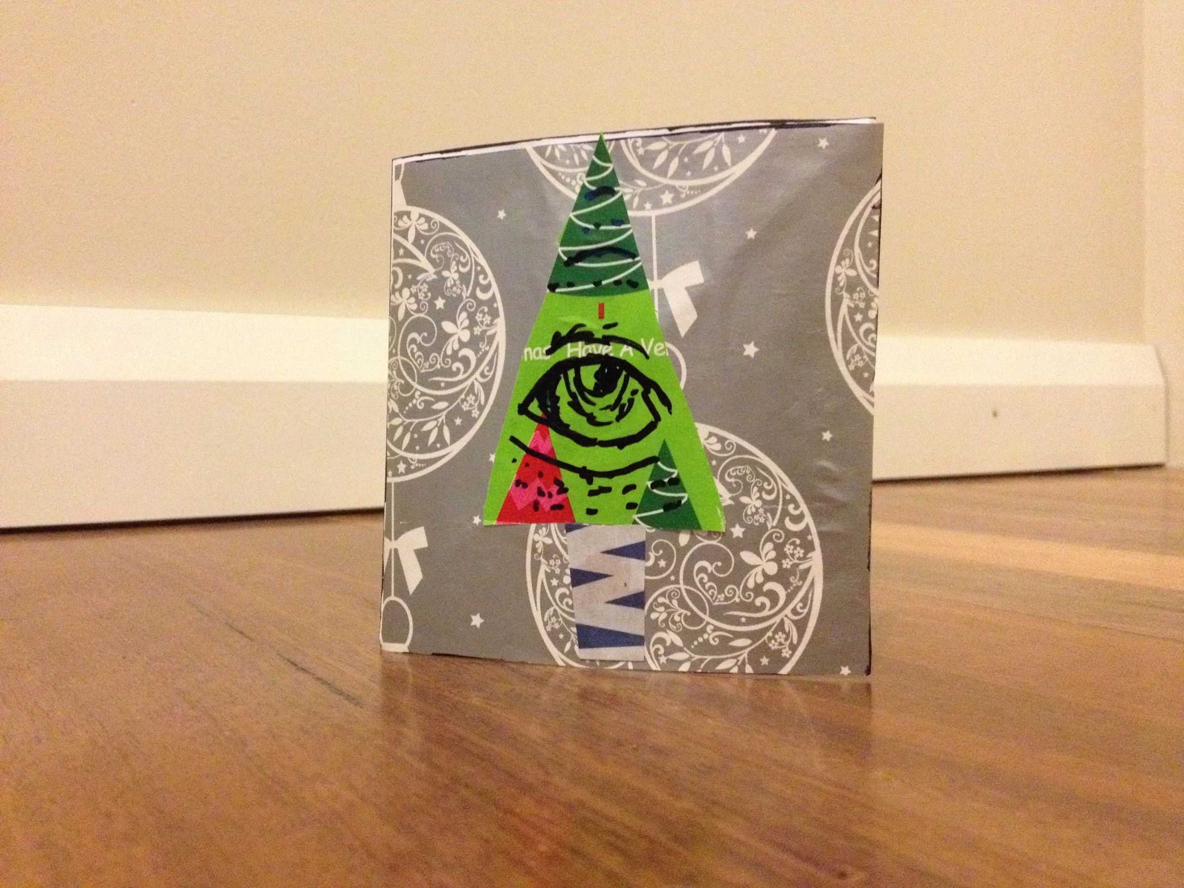 Illuminati Christmas Card