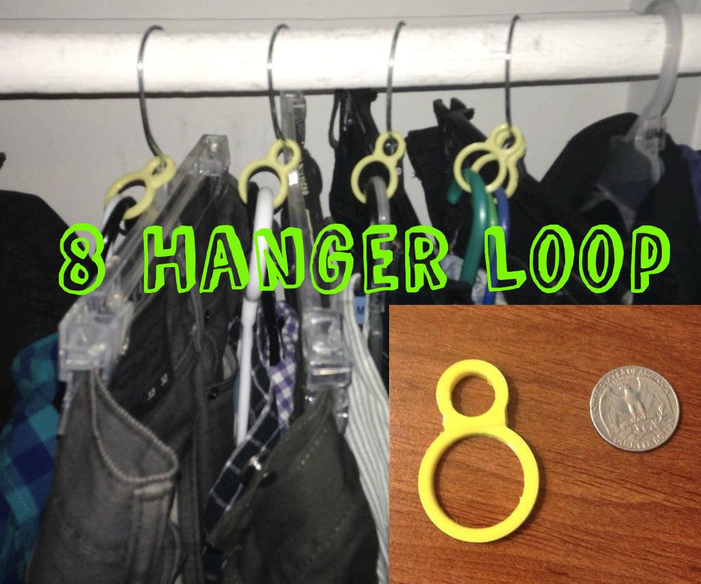 Closet Organizer and Matchmaker - 8 Hanger Loop