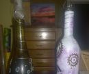 Incense burner wine bottle