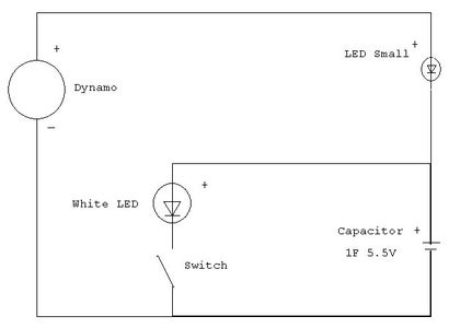 Wind-up Torch    Hand Cranked, Dynamo, LED  -Amended-