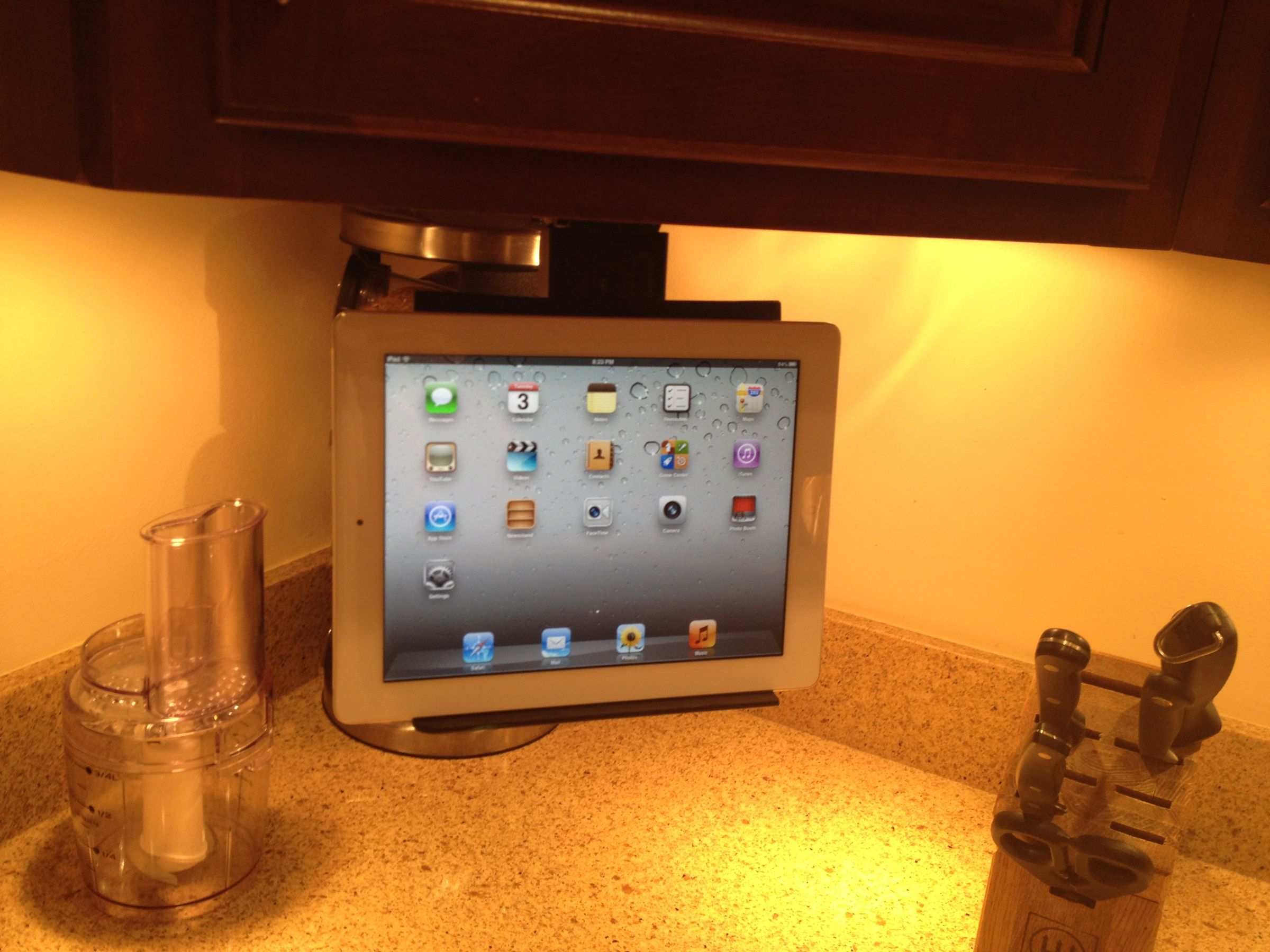 Under Cabinet IPad / Tablet Mount