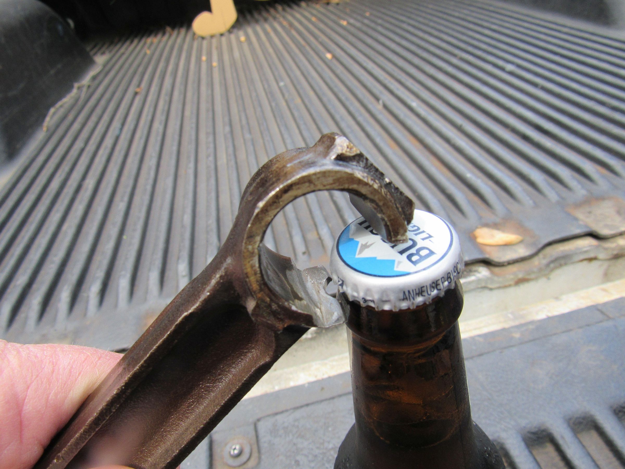 Automotive Piston Rod Bottle Opener