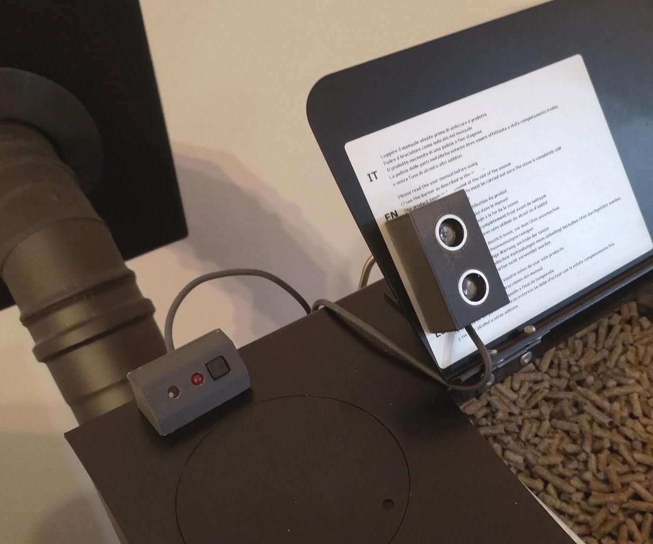 Tank Level Alert for Pellet Stove