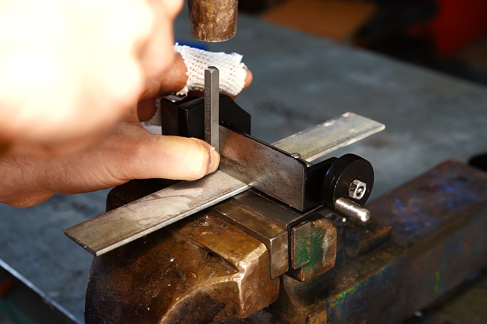 Letter Punch Jig Uniform and Adjustable Spacing Between Letters 7 Steps (with Pictures