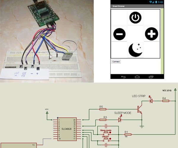 DIY Smart LED Dimmer Controlled Via Bluetooth 