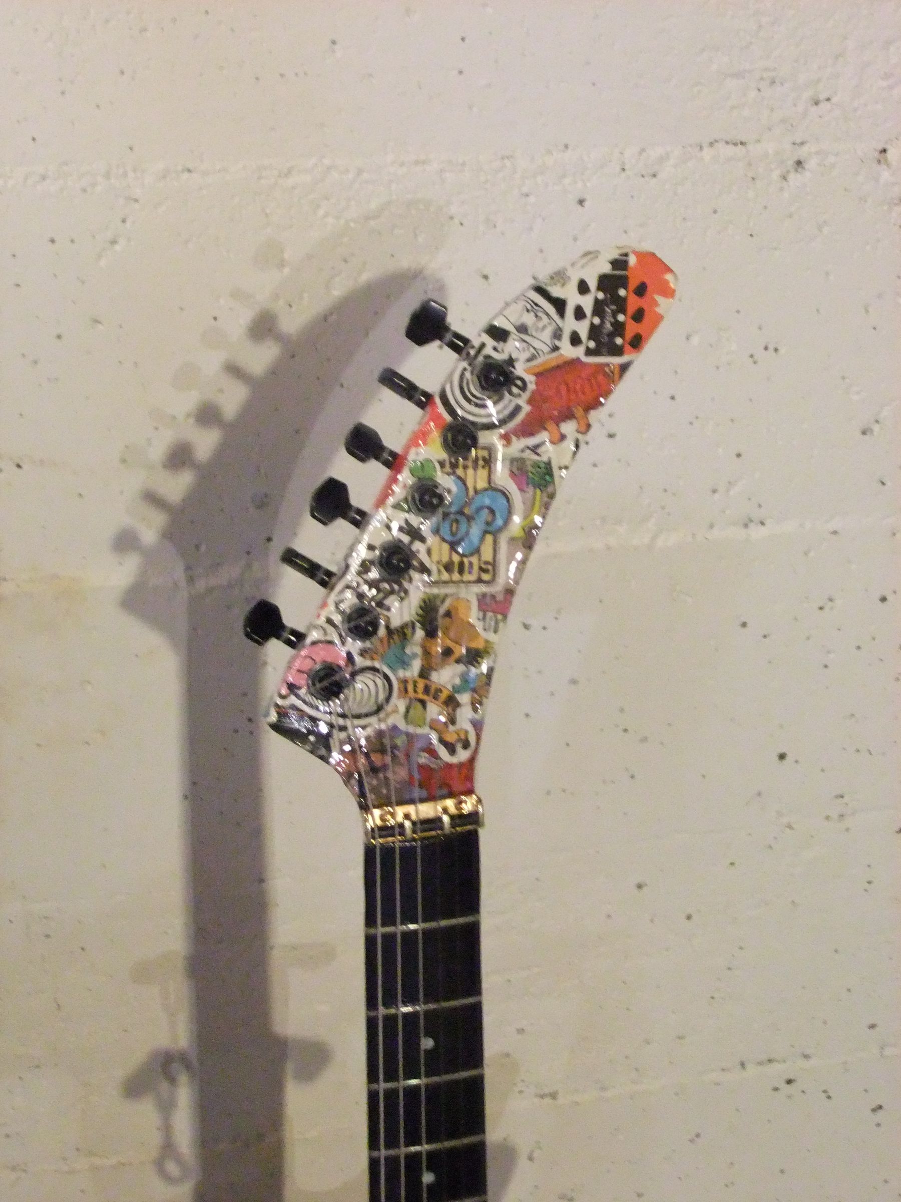 Sticker Bomb Guitar! 5 Steps (with Pictures) Instructables