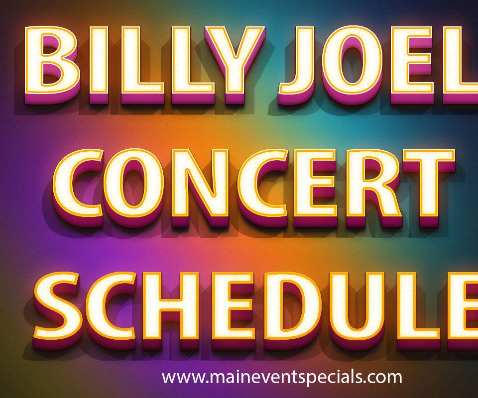 Billy Joel Tour Dates