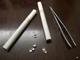 Hidden Diamonds in a Cigarette (Cigarette Idea 4 of 5) - (Made for a Contest Long Lost)
