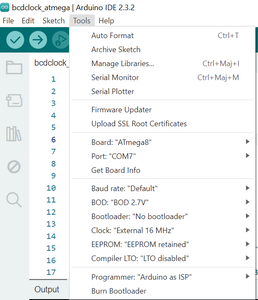 Let's Try It : Program Upload