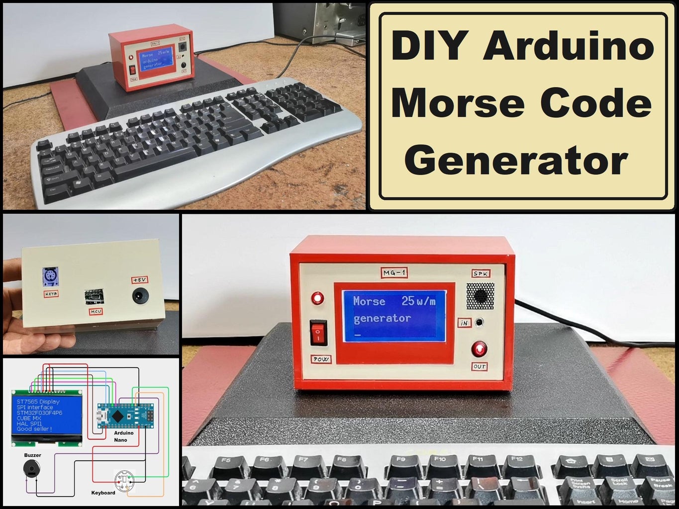 How to Make Arduino Morse Code Generator : 3 Steps (with Pictures ...