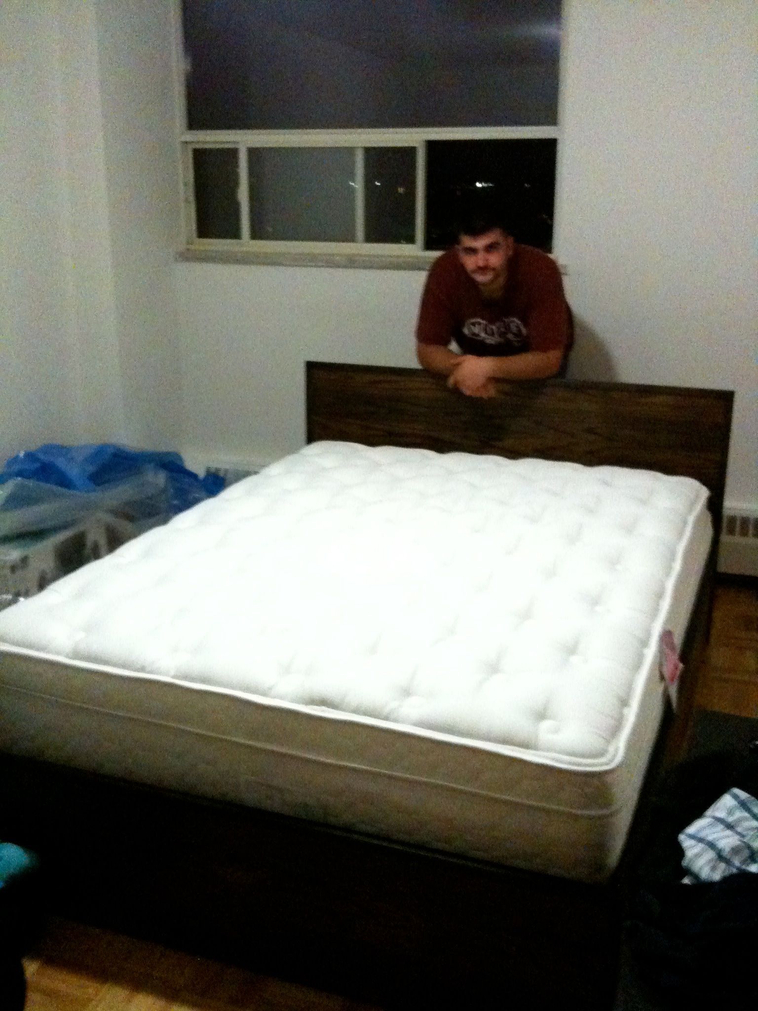 Simple, Yet Stylish, Queen Sized Bed