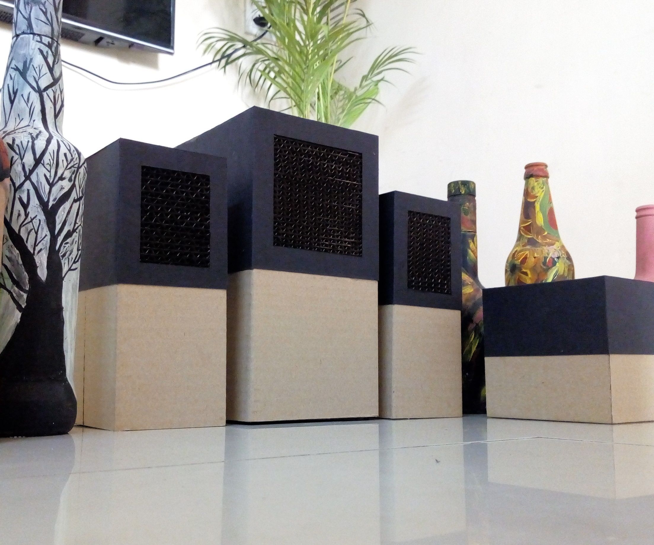 Home Theater Using Cardboard