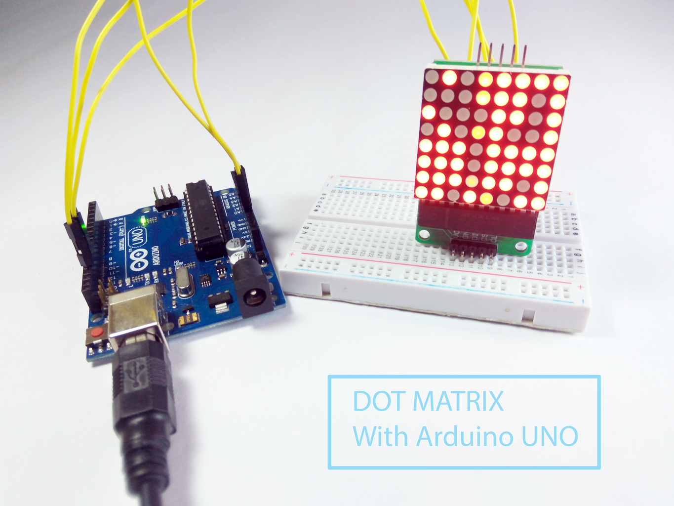 Dot Matrix With MAX7219 Interfacing With Arduino : 7 Steps (with ...