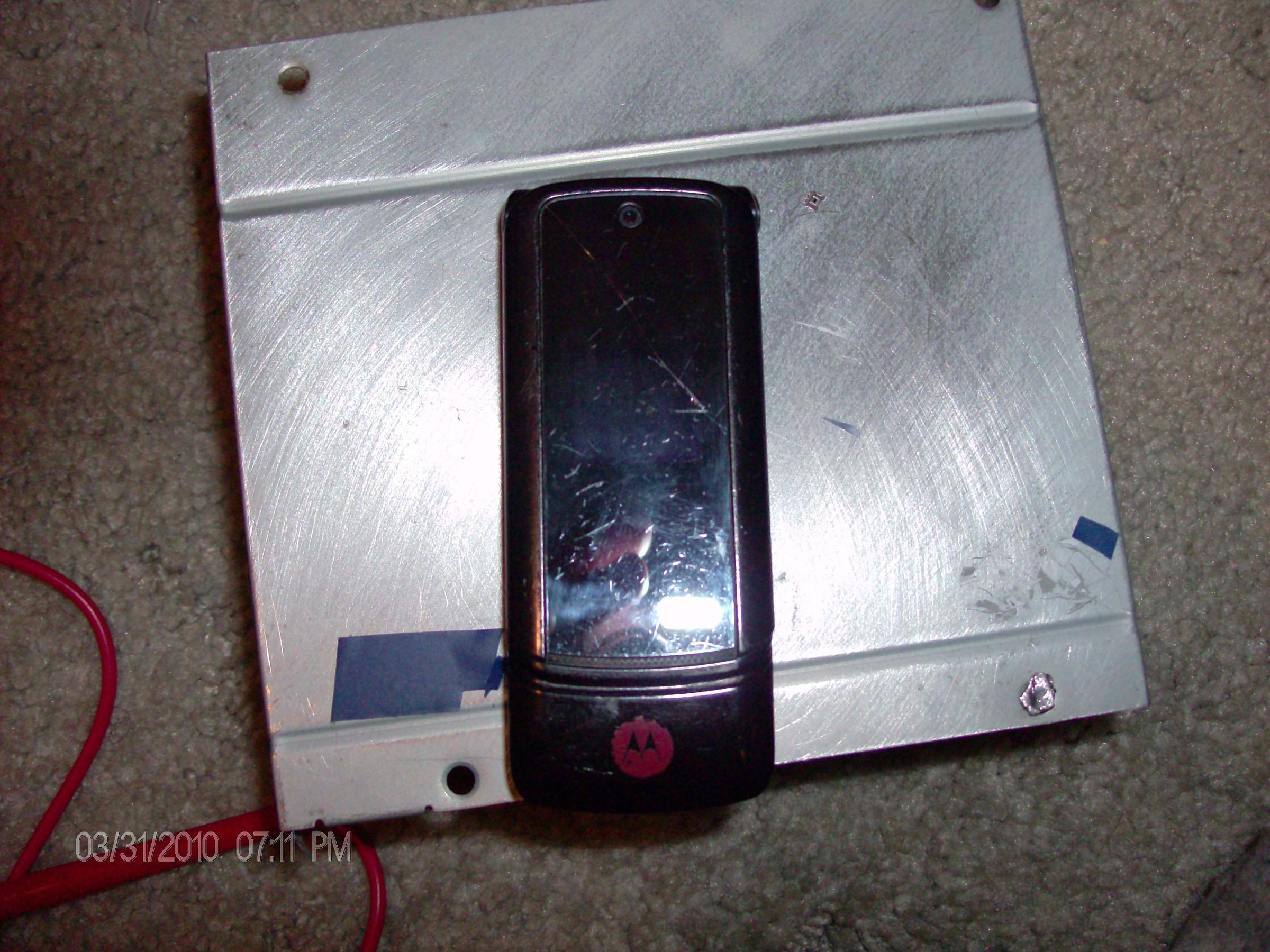 Dissasembly of Motorola K1 Cellphone