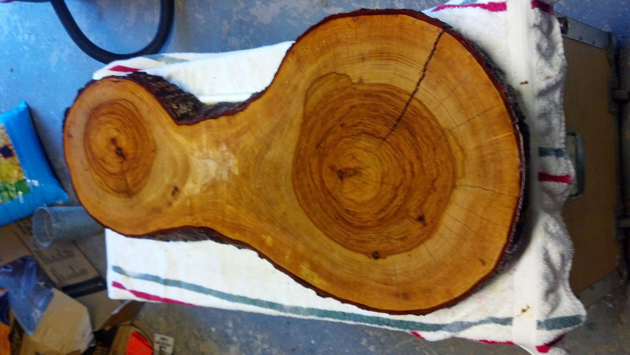 Bride and Groom's Cake Display Table