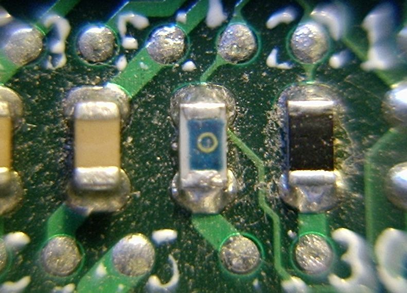 Close ups on electronics