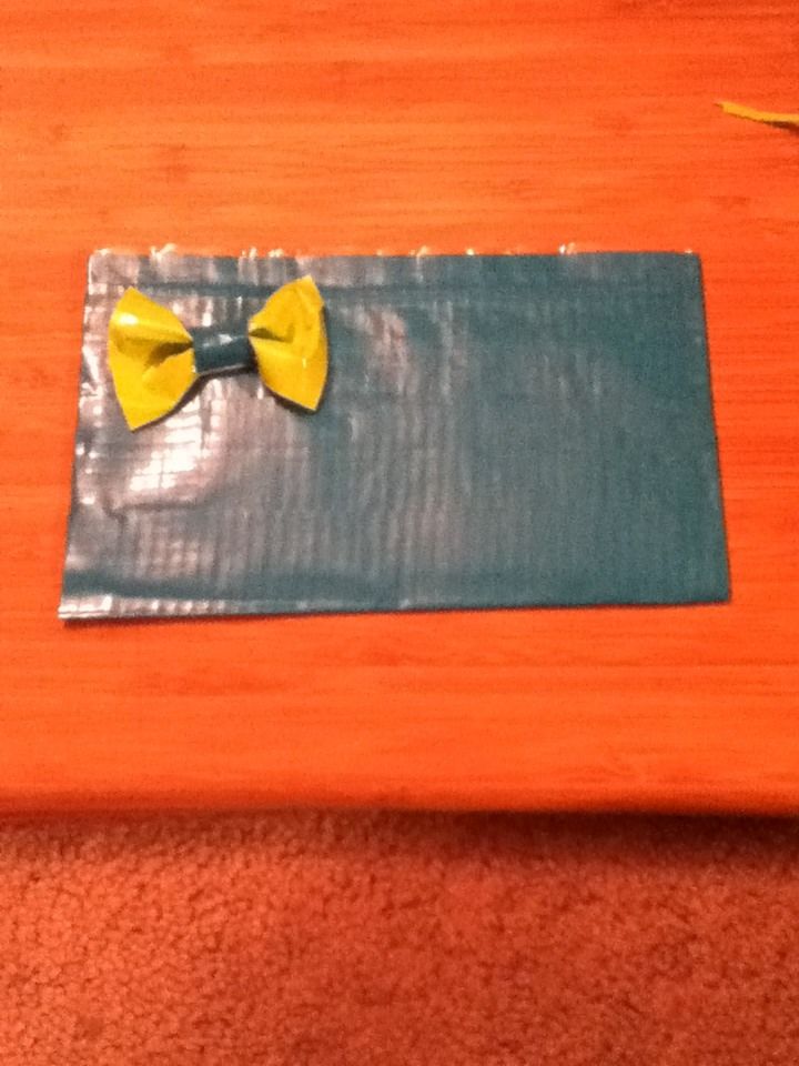 How to Make a Duct Tape Change Purse