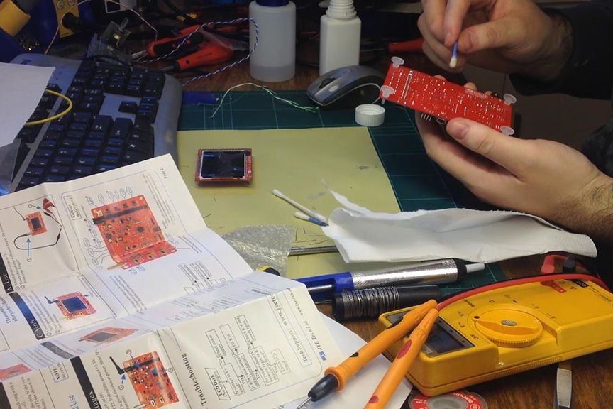 Soldering the Components