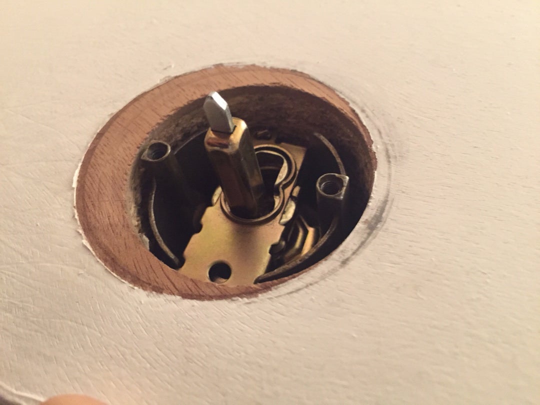 Installing Bathroom Door Knob 10 Steps Instructables